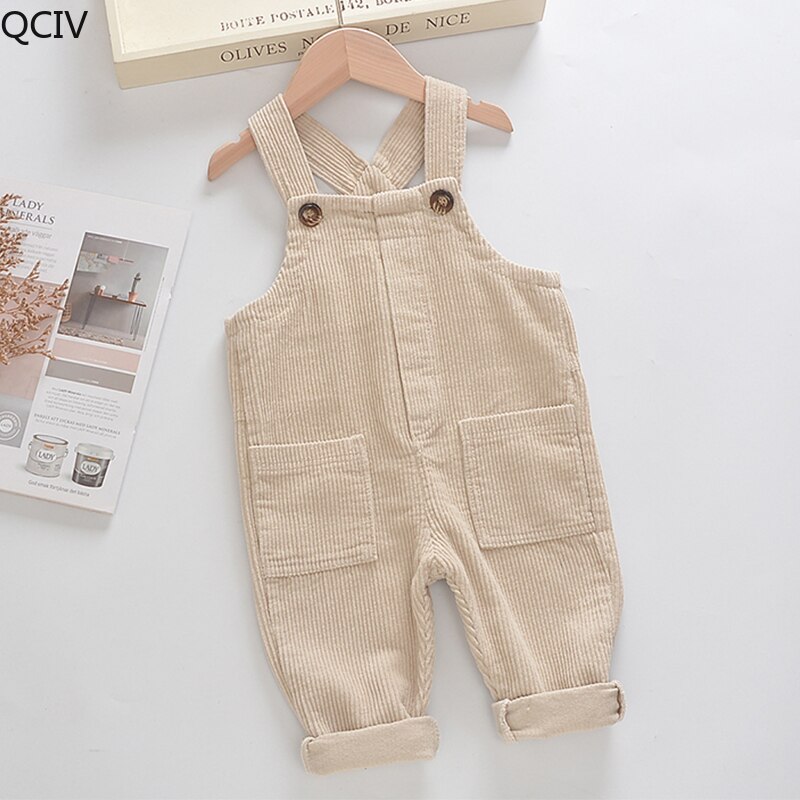 Winter Overalls Baby Algehele Broek Corduroy Overalls Slabbetje Broek Peuter Meisje Overalls Baby Boy Overalls