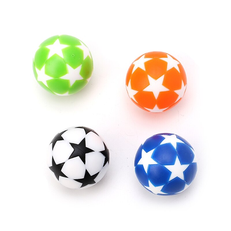 2pcs 32mm Plastic Table Soccer Ball Football Foosball Fussball Machine Parts