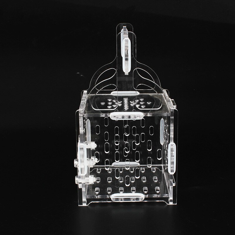 Acrylic Spider Insect Box Mini Reptile Terrarium Tank Transparent Bug Catcher Cage Kids Nature Exploration Tools