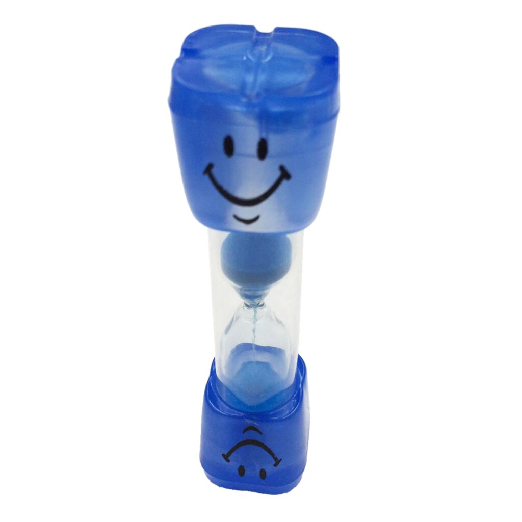3 Min Plastic Sand Timer Cooking Clock Decorative Hourglass Sandglass Blue