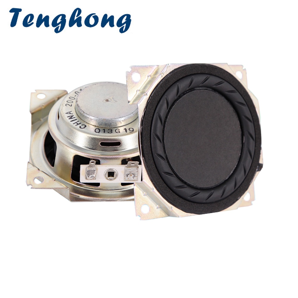Tenghong 2 stks 3 inch Bass Speakers 4Ohm 20 w Draagbare Audio Speaker Ultra Dunne Subwoofer Hifi Luidspreker Voor home Theater DIY