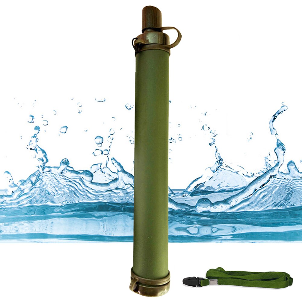 Système de Filtration Portable pour paille, filtre de paille, purificateur d'eau, extérieur, vie sauvage, urgence, randonnée, eau potable