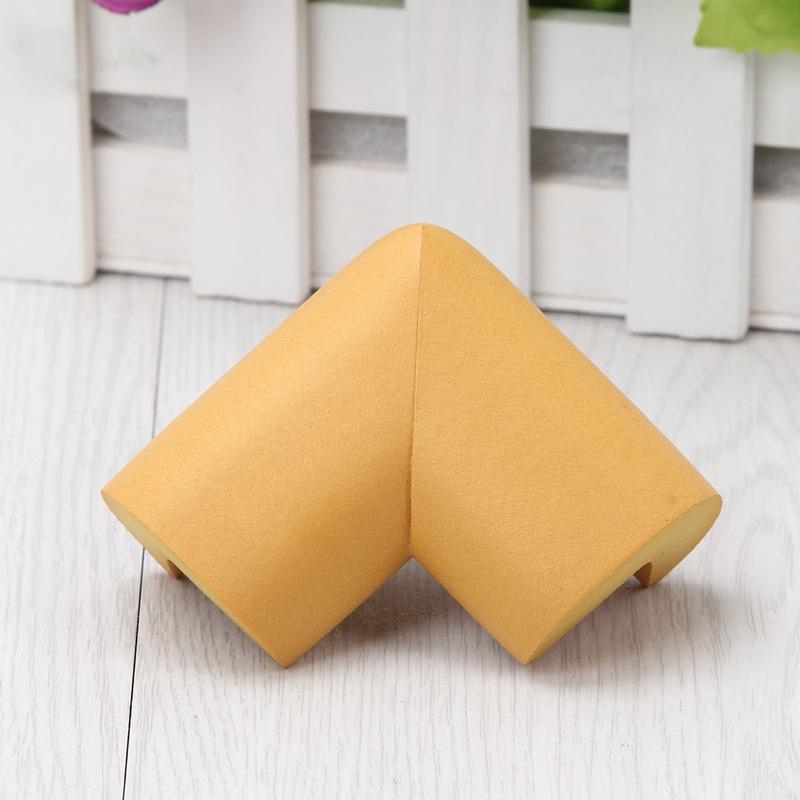 4Pcs Foam Baby Safety Corner Table Protector Soft Edge Corner Guards Child Safety Security Safe Proof Cushion Guards Protection: wood