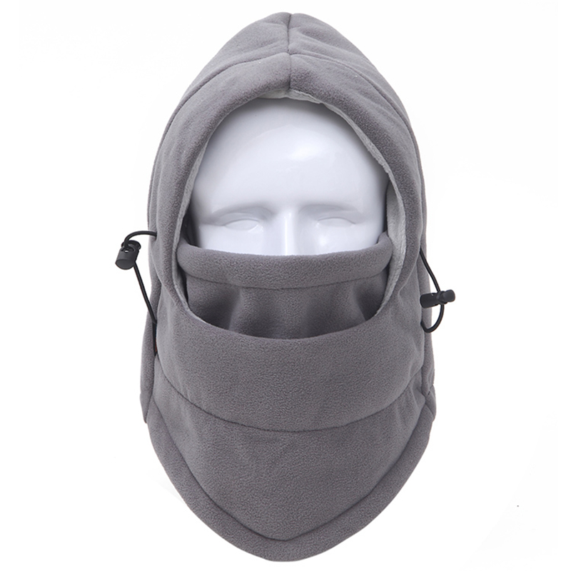 Balaclava vindtät skidmask för män/kvinnor mjuk varm fleece öronskyddad vinterhatthuva för utomhussporter