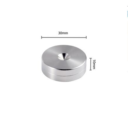 Lyele 316L Rvs Speaker Voet Nail High-End Audio Statief Schokdemper Voet Nail Pad: Sky Blue