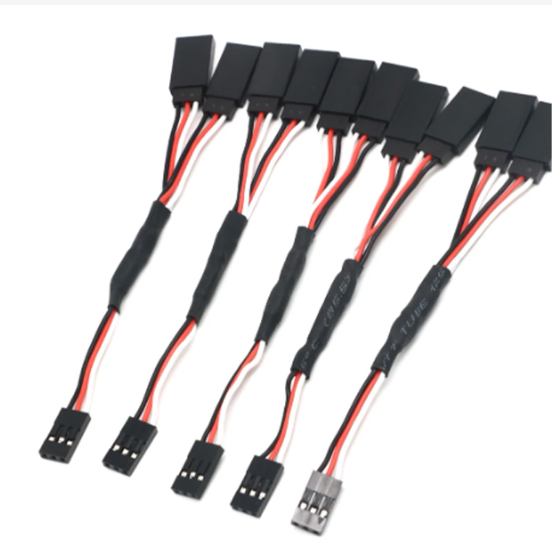 100/150/200/300/500mm Rc Servo Y Cavo di Prolunga Cavo per Rc Servo Jr Futaba Rc Aereo Elicottero auto Fai Da Te