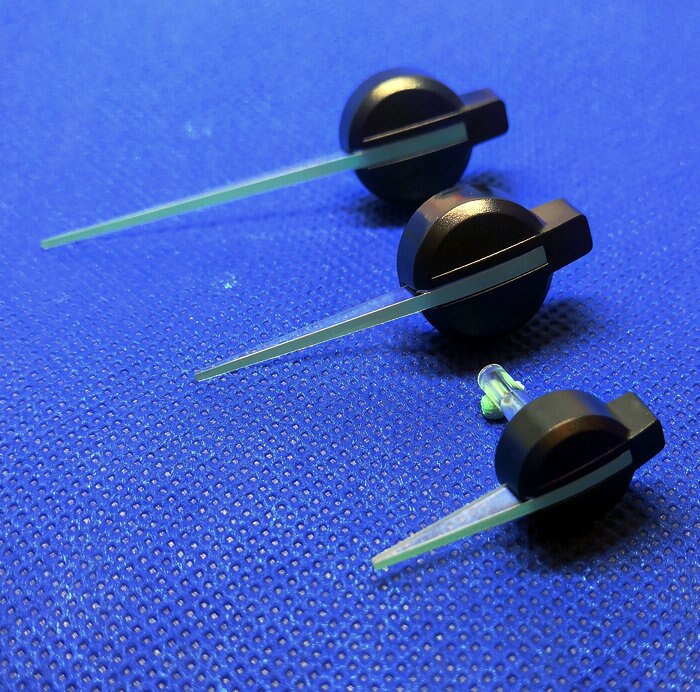 0.98mm hole 1pc blue Universal 20 32 46MM Auto Car Motorcycle Instrument Speedometer Speedo Needles Pointers for Volvo v50