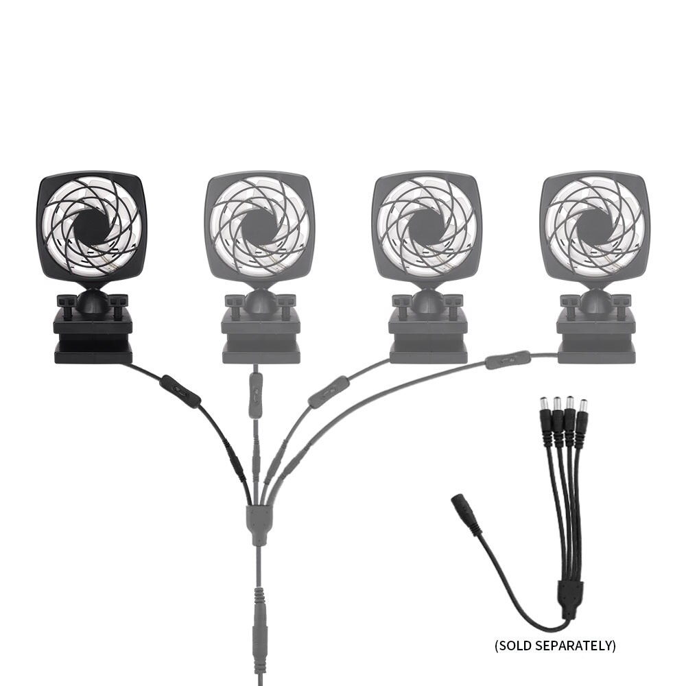 Aquarium Fish Tank Cooling Fan System Coral Tank Water Temperature Reduce Marine Aquarium Cooler 100V~240V