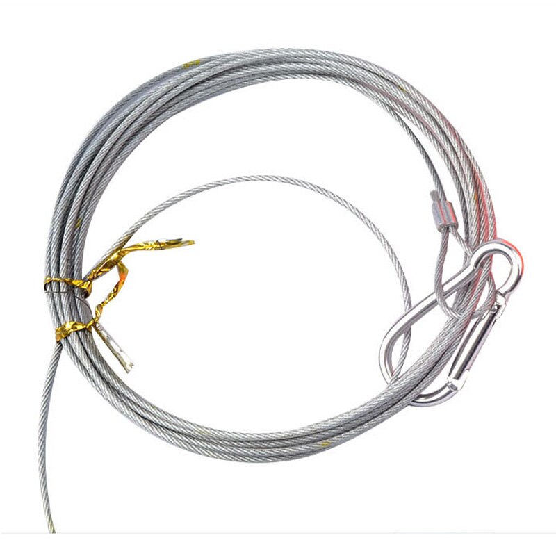 5 Snap Stainless Steel Ropes Float Fish Stringer Fishing Lock for Accessories China Tackle