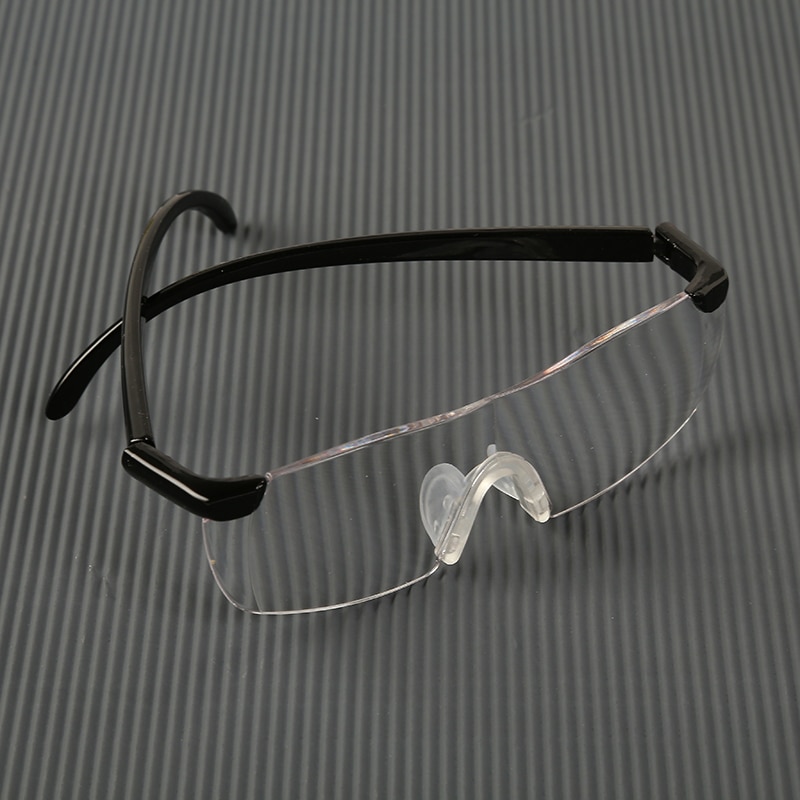 Unisex 160% Vergroting Verziend Vergrootglas Eyewear Vergrootglas Bril Vergrootglazen Draagbare Leesbril