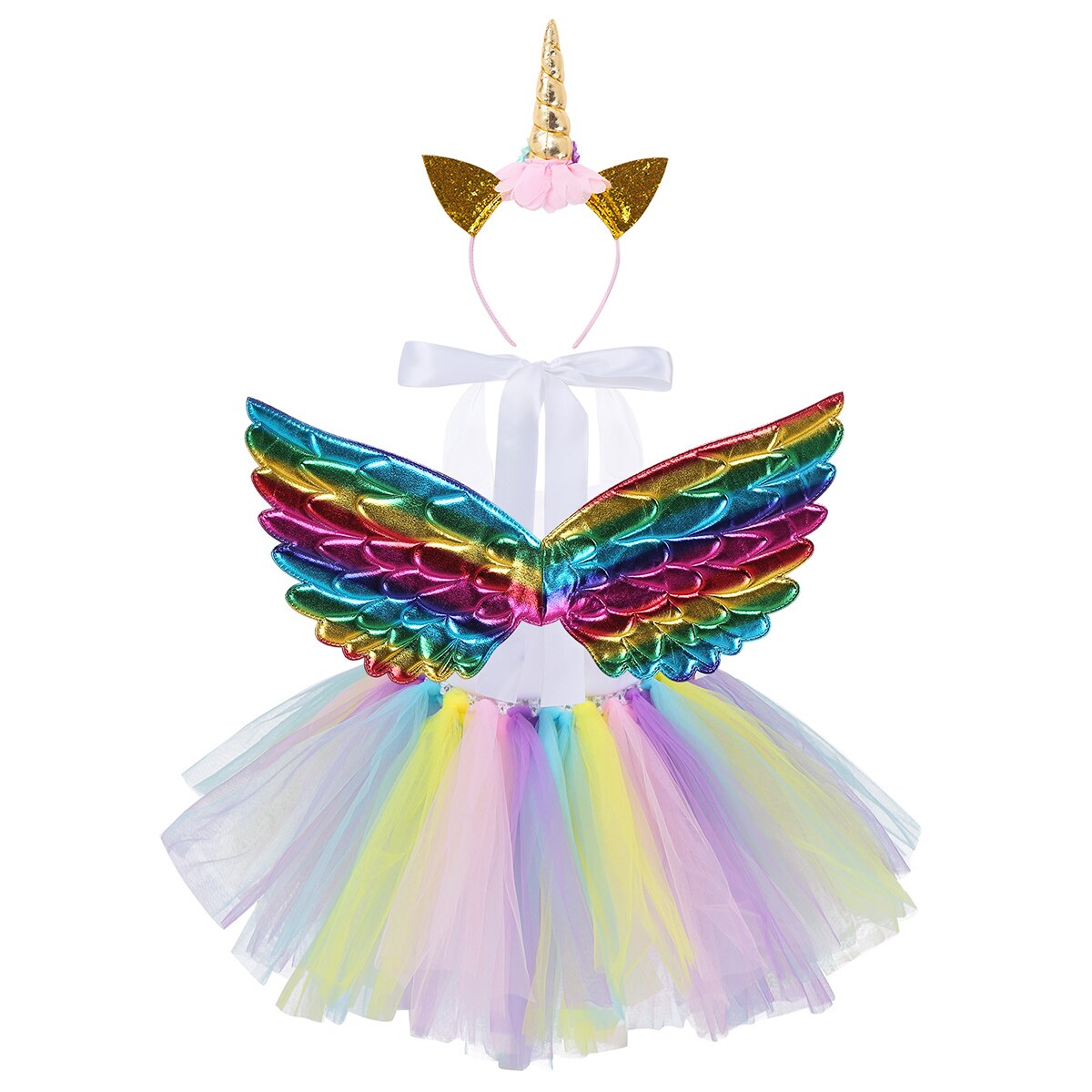 TiaoBug Kinderjurk met pailletten, balletjurk voor meisjes, balletjurk