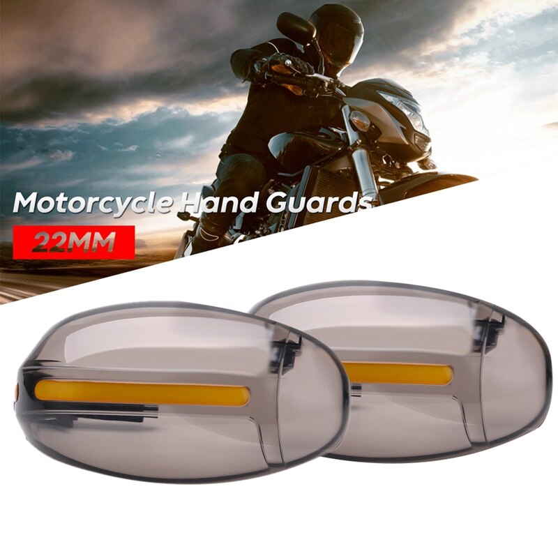 Motorcykel smuts cykel handskydd skoter vindkörning fallande händer skydd 22mm styr 2 st / par