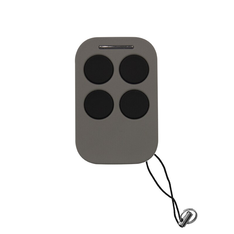 Vier-Deur Knop Type Multifunctionele Afstandsbediening Garagedeur Sluitertijd Deur Face-To-Face Copy directe Kopie Afstandsbediening: gray