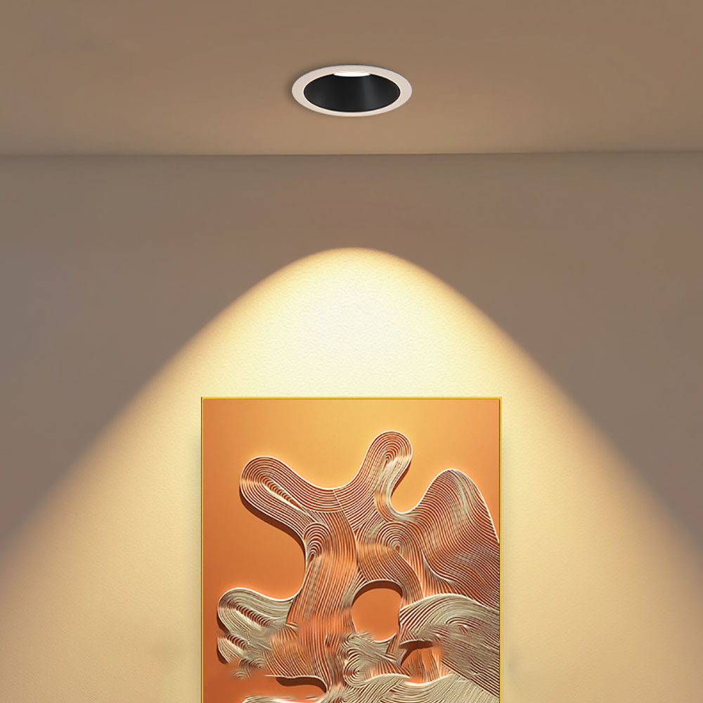 Downlights LED Dimmable 5W 7W 9W 12W COB Encastré Plafonniers Spots pour Salon Fond Boutique Comptoir AC90V-260V