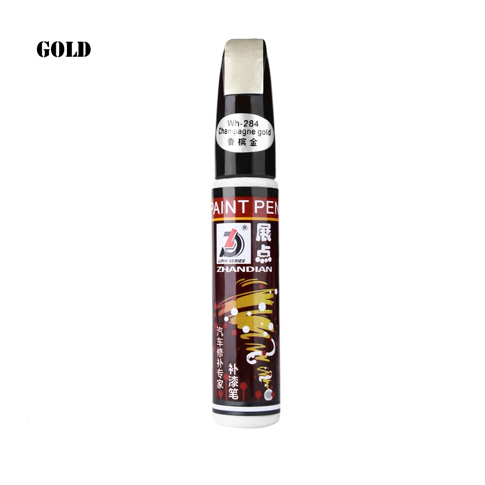 1PC samochodów Touch Up Pen naprawa zarysowań samochodowych Nick pisak do usuwania samochodów Auto Coat Scratch wyczyść naprawa marker z farbą Touch Up Remover: Gold