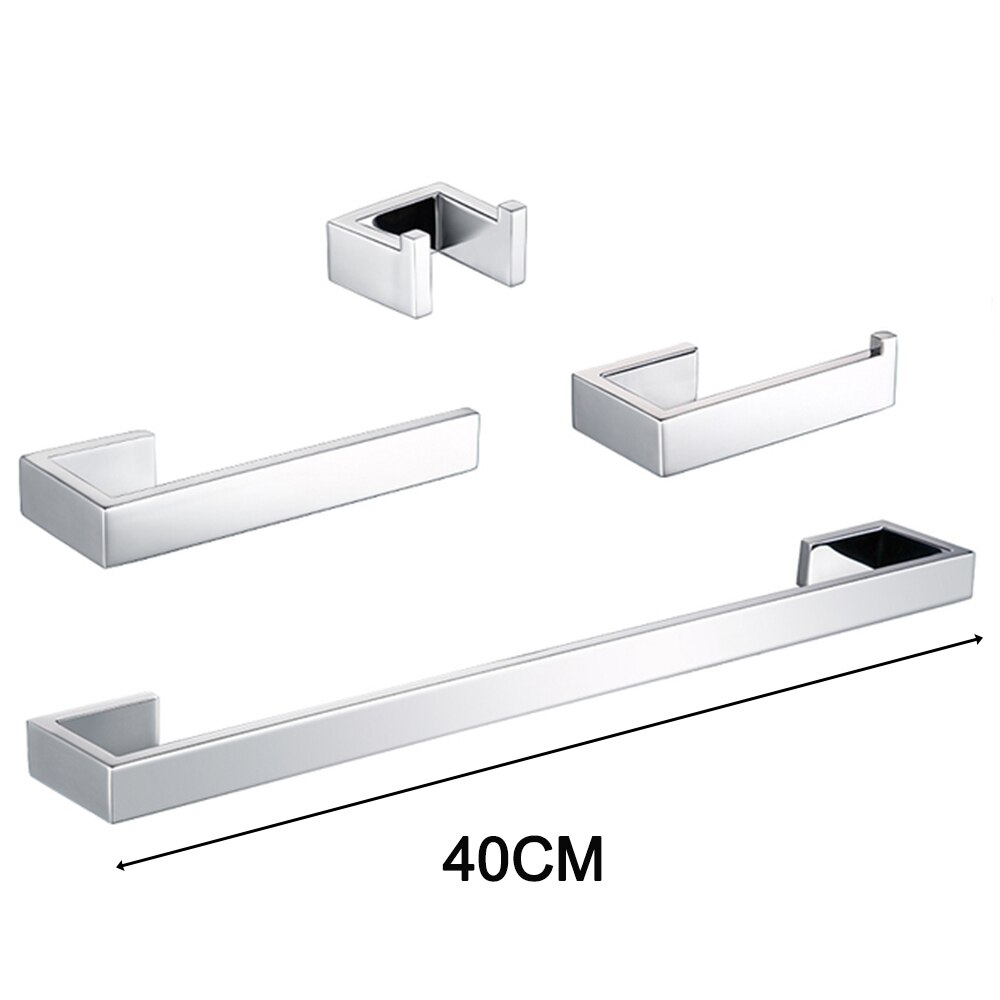 Badezimmer Zubehör Bausatz Wc Papier Halfter Schlecht Hardware- setzt Handtuch Haken Bar Poliert Edelstahl Schlafzimmer Zauberstab Halterung WC