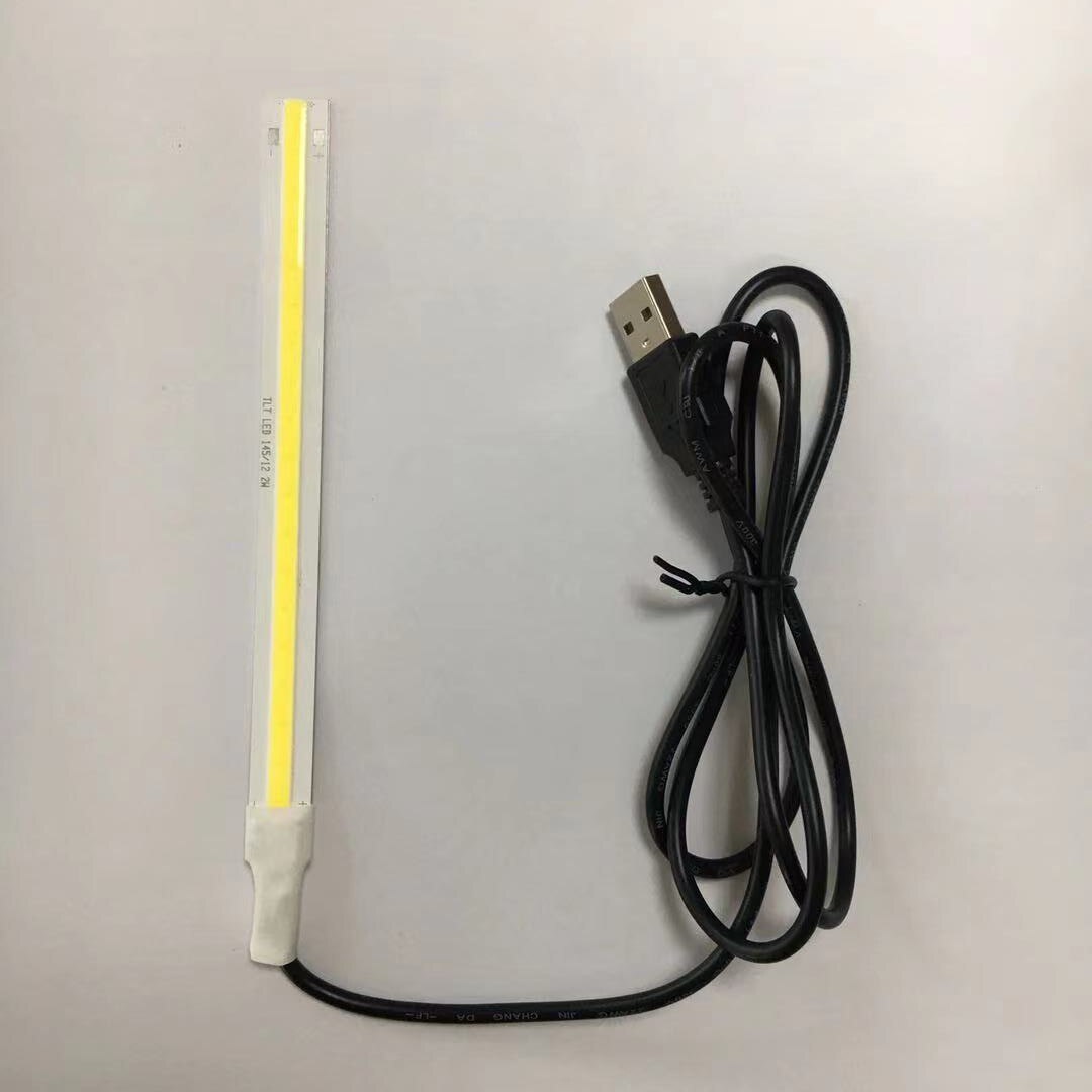 PROMATION 5V USB Light For Simple Table Light CRI80RA COB LED Linear Strip ZF14512-0210