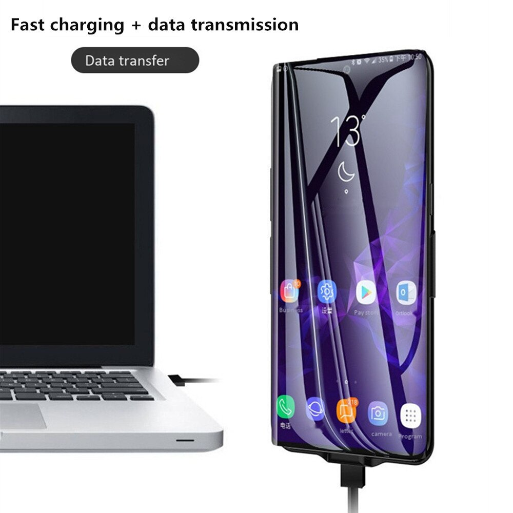 NTSPACE Battery Charger Cases For Xiaomi Redmi 9A Battery Case 6800mAh External Battery Charging Power Bank Cover With Holder