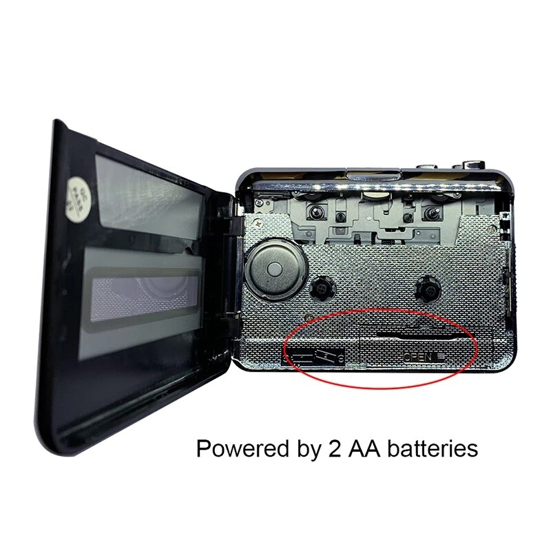 Cassette Player USB Cassette Capture Radio Player Tape to MP3 Converter USB Capture Audio Music Player Tape Cassette Recorder