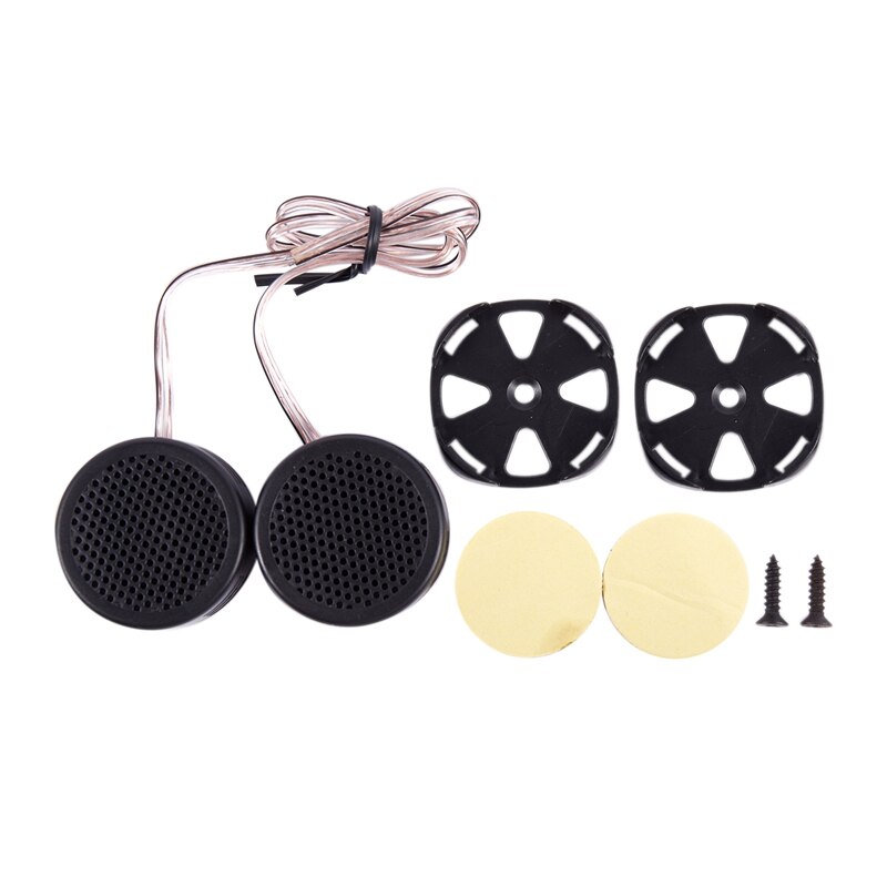 500 Watt e High-Tone Speaker Car Radio 2.8V, Black, 2 Pieces