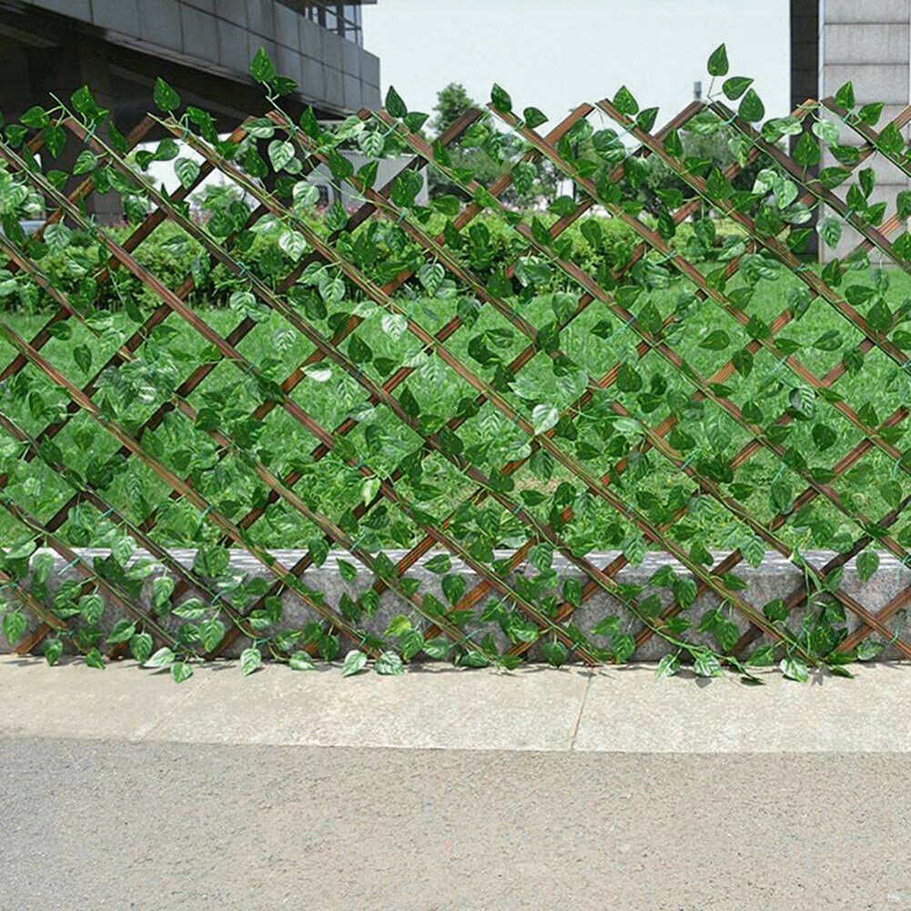 Artificial Ivy Fence Leaf Privacy Fence Roll Wall Landscaping Fence Privacy Fence Screen Outdoor Garden Backyard Balcony