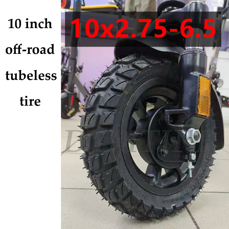 10x2.75-6.5 Tubeless Band Voor Elektrische Scooter 10 Inch Upgrade 10x2.70-6.5 Off-Road Vacuüm Band