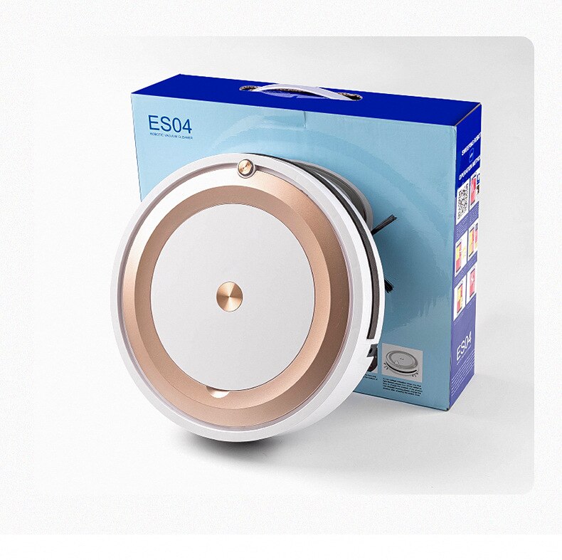 App Remote Control Robot Vacuum Cleaner Home Multifunctional Wireless Sweeping Robot Suitable For Floors Of Various Materials: Es04 (gold)