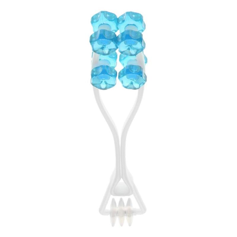 Outil de Massage pour chat, masseur de visage mince, masseur de pieds et de jambes, soins de santé, toilettage pour chat, produits de toilettage pour animaux de compagnie: Blue L