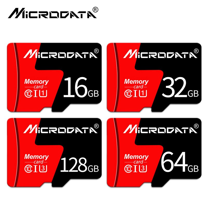 Klasse 10 Rode Geheugenkaart 4Gb 8Gb 16Gb 32 Gb Micro Sd Kaart 64Gb Tarjeta Microsd 32 Gb Mini Flash Drive Tf Card Met Gratis Adapter