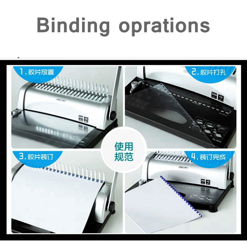 50PCS/LOT PVC Binding film A4 210x297mm Comb binding machine suppliers 0.4mm A4 Transparent Binding covers