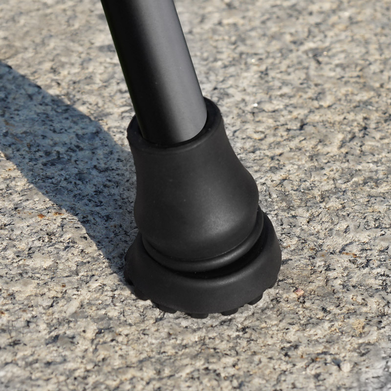 Tapa de almohadilla de goma de 19mm y 22mm, bastón antideslizante para caminar, muleta, bastón, almohadillas protectoras inferiores, Protector de cubierta, punta para poste de escalada y senderismo