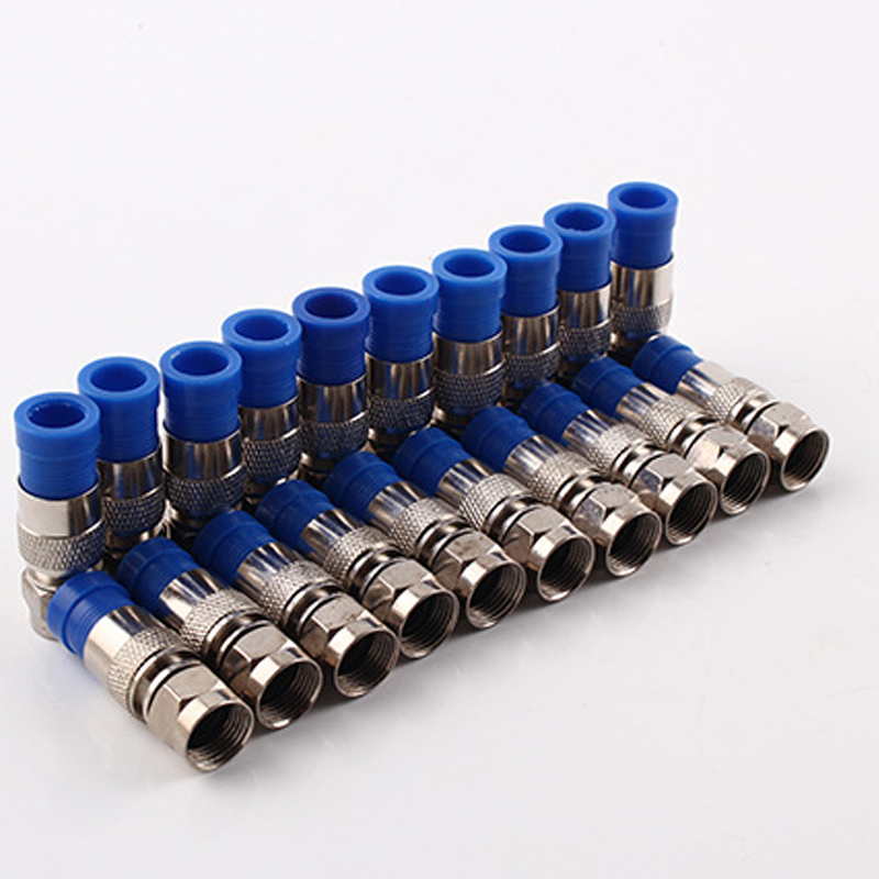 Coaxial Cable Crimping Tool Set Squeezing Forceps&amp;Wire Stripper For RG58 RG59 RG6 Coax Cable Crimper With Compression Connectors