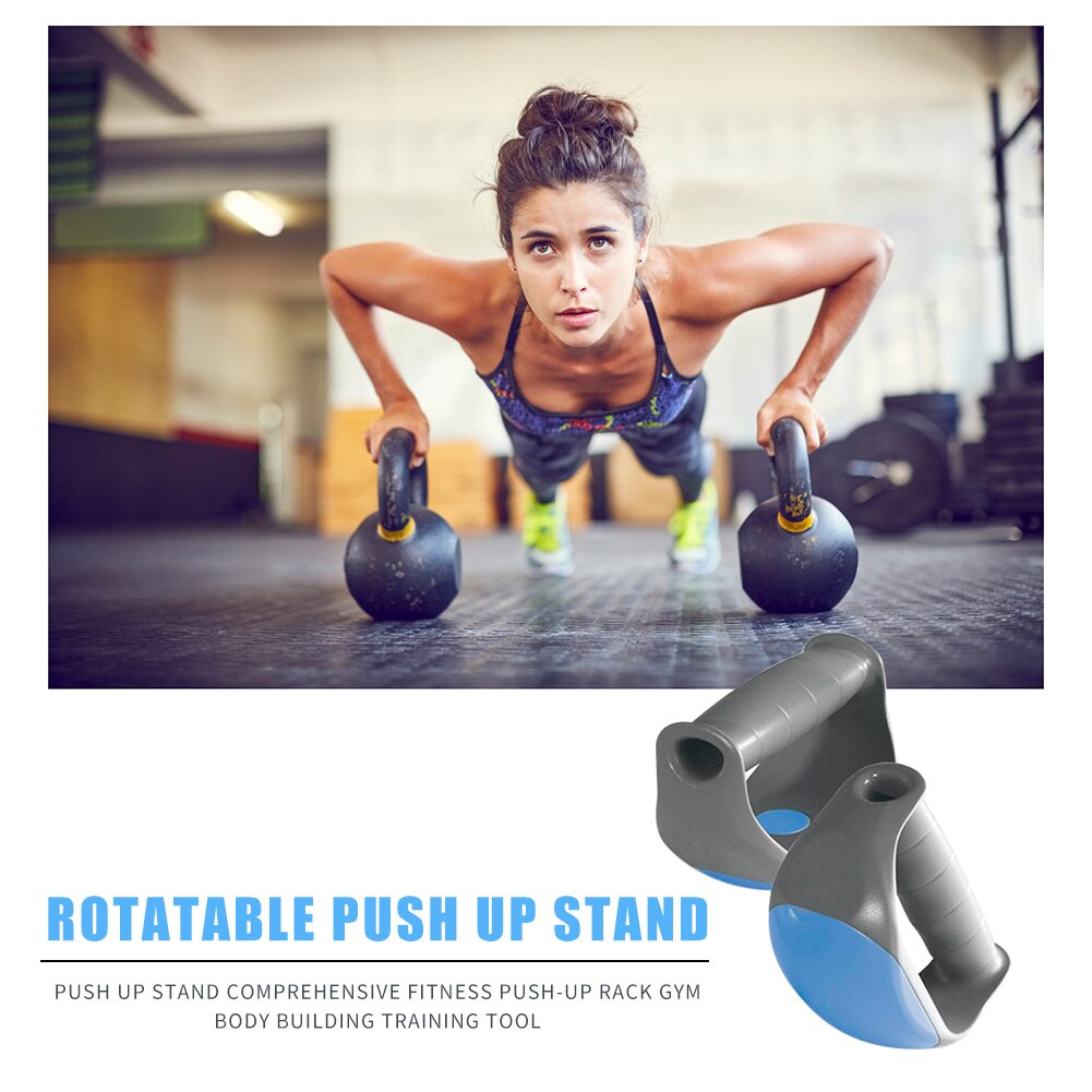 Push Up Stand Uitgebreide Draaibare Fitness Oefening Push-Up Rack Gym Thuis Body Building Training Apparatuur Tool
