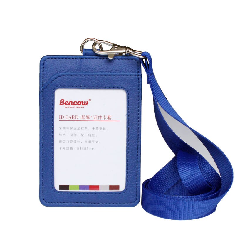 Karte Halfter Nacken Gurt Abzeichen Halfter mit Schlüsselband Mitarbeiter Ich würde Karte Bus Ich würde Halfter Stationäbetreffend Papelaria Büro Karte Halfter Liefert: Blau