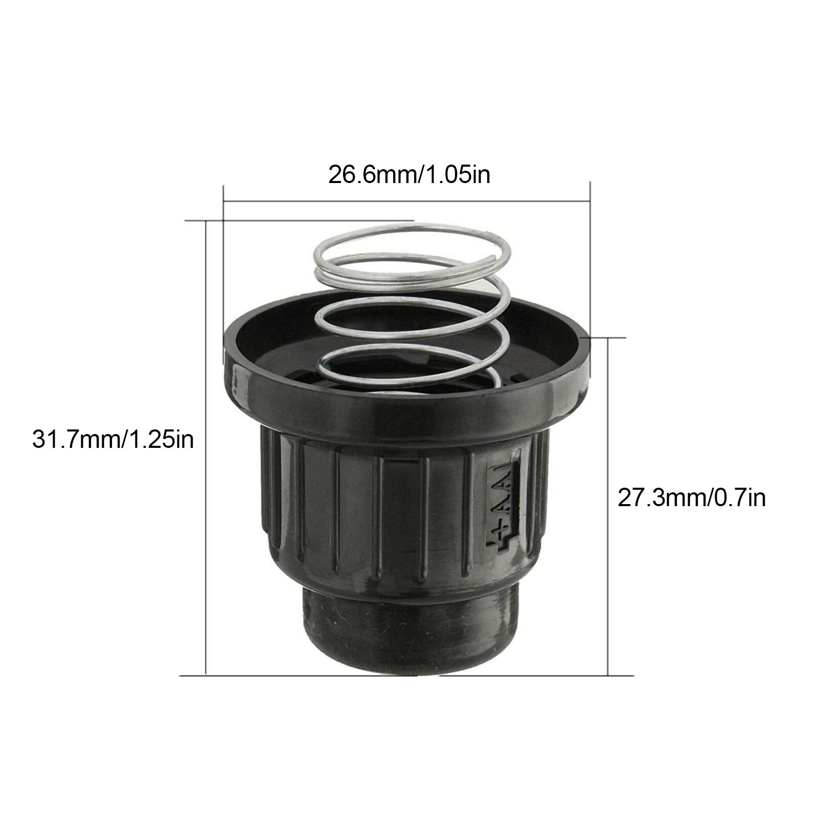 2 Stuks Propaan Gas Vuurkorf Aaa Batterij Puls Elektronische Ontstekers Drukknop Fit 1-6 Outlet Gas grill Bbq Vervanging Deel