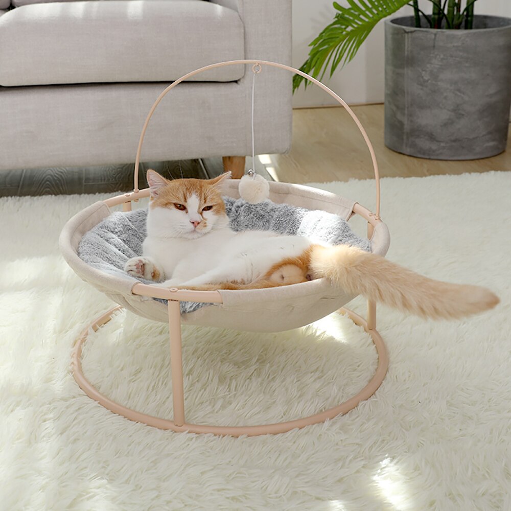 Cat bed on stand best sale