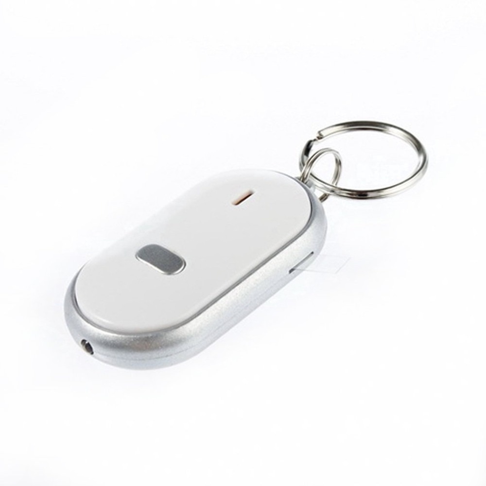 Whistle LED Light Torch Remote Sound Control Lost Key Finder Locator Remote Keychain Keyring With Whistle Claps