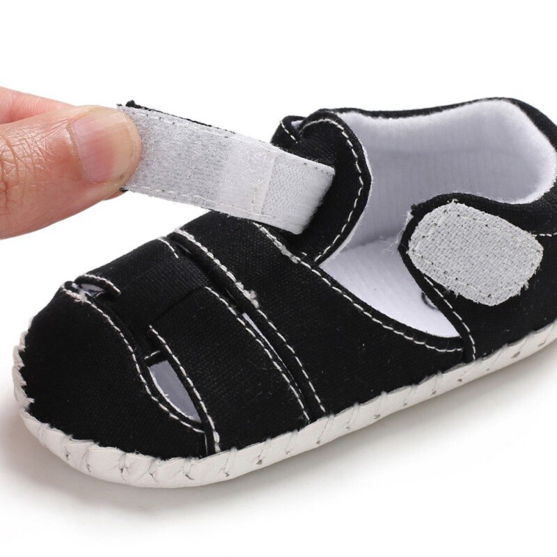 Infant Baby Boys Breathable Hollow Shoes Soft Bottom Non-slip Scandles Baby Shoes o