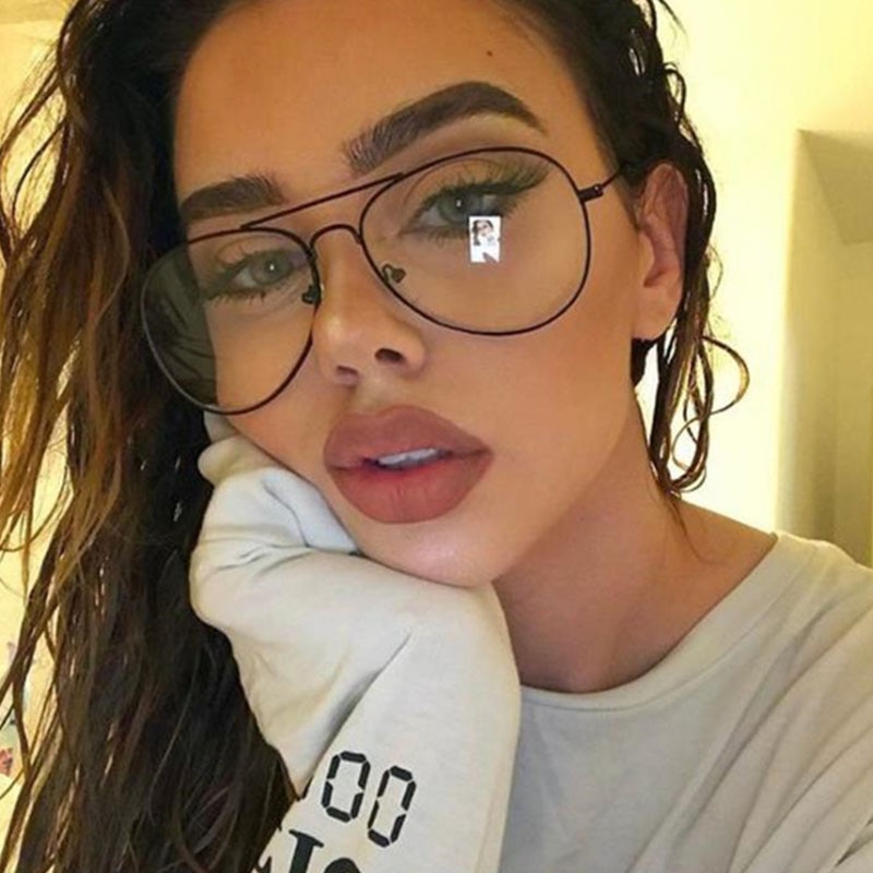 Gafas de piloto clásicas para hombre y mujer, montura gafas miopía marcos para gafas con receta, lentes ópticas