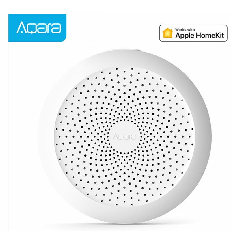 Xiaomi Mijia Aqara Hub Mi Gateway with RGB Led night light Smart work with Apple Homekit Mi home App International Edition