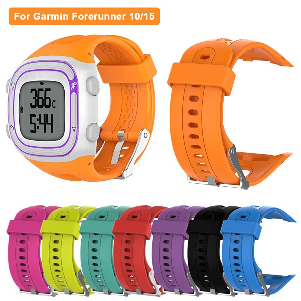 Bracelet de rechange en Silicone souple pour montre Garmin Forerunner, GPS, 10 15