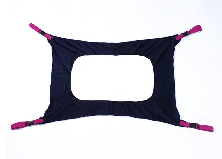 Hamaca de seguridad desmontable para bebé, cama para dormir de chico recién nacido, cuna de bebé, columpio elástico, red ajustable, portátil: dark blue