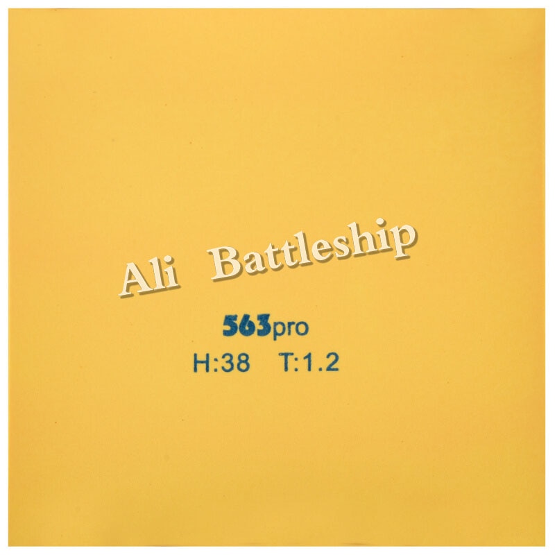 729 amistad 563 PRO (563 Provincia, especial de Pips-out) Ataque de goma de tenis de mesa con esponja de Ping Pong