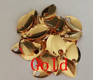 Fish Scales pieces jewelry accessories Dragon Scale pieces DIY Metal Findings & Components: gold colour / 300pcs