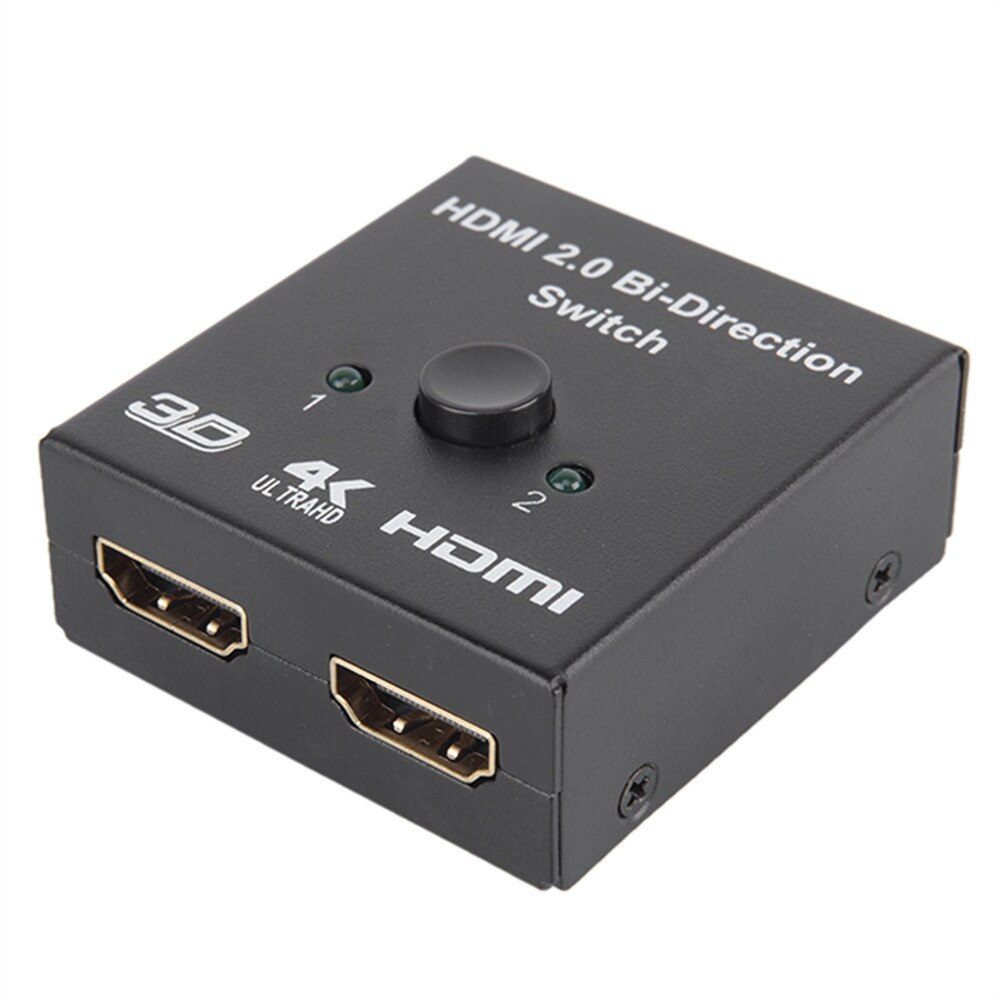 3 Ports HDMI Bi-directional 2x1 Switch Switcher or 1x2 Splitter Selector 3D 4K HDCP 2.2 Converters #109: Default Title