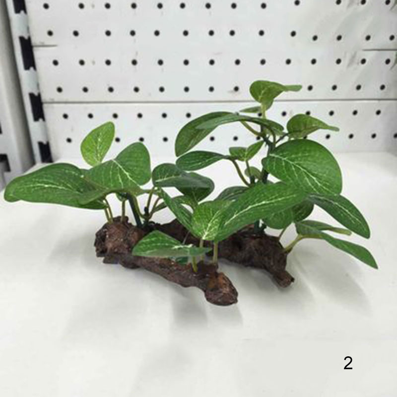Kunstmatige aquariumplant decoratie aquarium onderwater gras ornament yu-home: 2