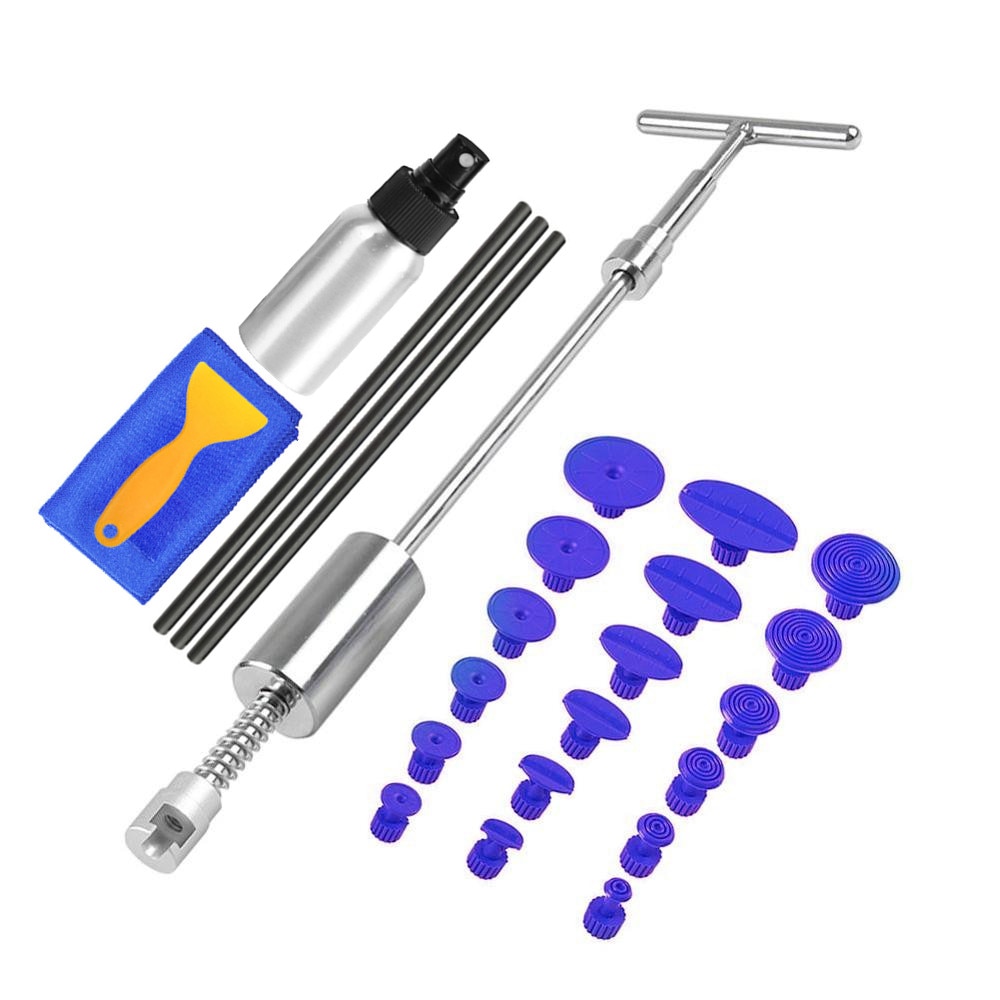 Dent Gereedschappen Verveloos Dent Repair Dent Puller Kit Uitdeuken Slide Hammer Lijm Sticks Reverse Hamer Lijm Tabs Auto Hagel schade: Option 3