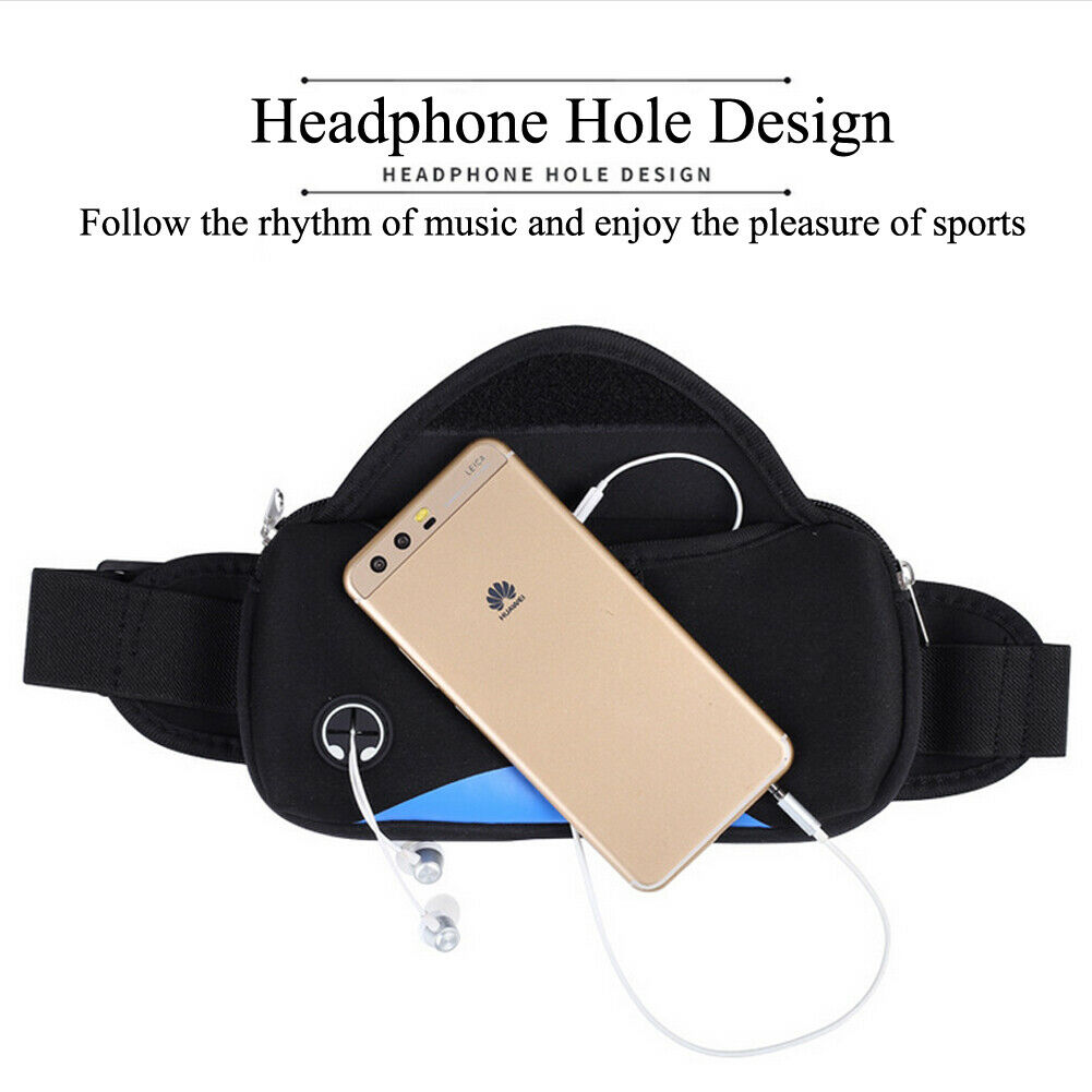 Nova nylon impermeável cinto saco fanny pack saco da cintura unisex esportes neutros heuptas