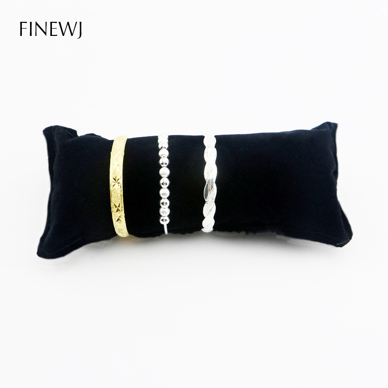 Horloge Armband Kussen Voor Case Box Zachte Fluwelen Pu Lederen Enkelband Bangle Display Stand Houder Kussen Fotografie Prop