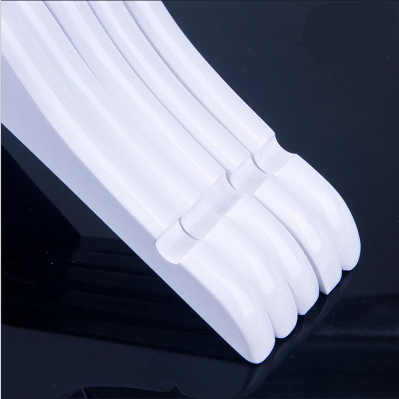 Witte Jas Hanger Massief Hout Hangers Trui Hangers Extra Brede Schouder Houten Hangers Voor Zware Jas Rok